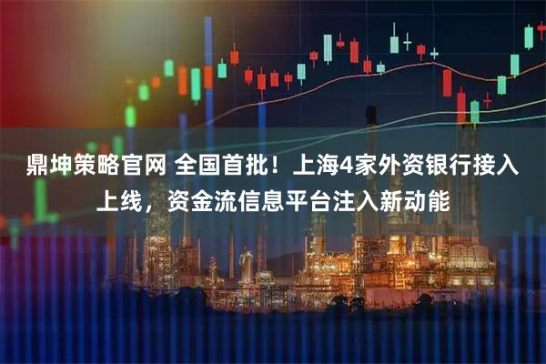 鼎坤策略官网 全国首批！上海4家外资银行接入上线，资金流信息平台注入新动能