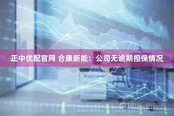 正中优配官网 合康新能：公司无逾期担保情况